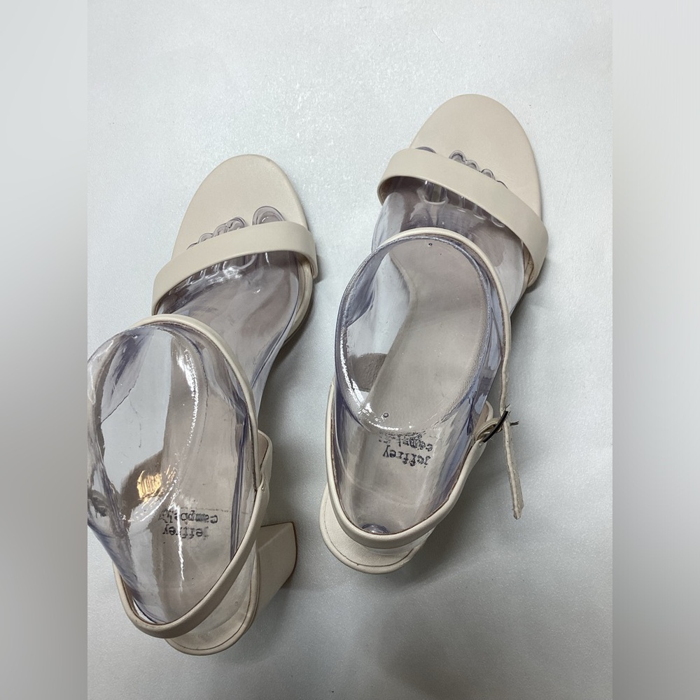 Jeffrey Campbell Go  There Block Heel Sandal Size 9.5 - Picture 7 of 13